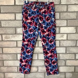 3for$20 floral jeans size 4p